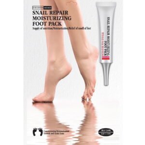 차모스 아가시 스네일 #각질제거후 리페어 모이스쳐라이징 풋팩 CHAMOS ACACI SNAIL REPAIR MOISTURIZING FOOT PACK 16ml 3매