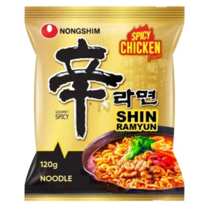 농심 신라면 스파이시치킨 Shin Ramyun Spicy Chicken 120g X 3