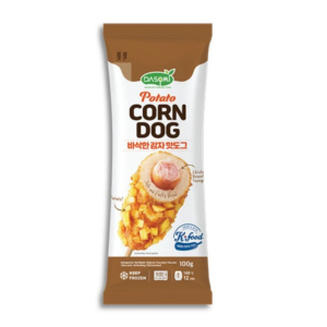 바삭한 감자 핫도그 DASOMI Potato CORN DOG  2개입 2026-12-24