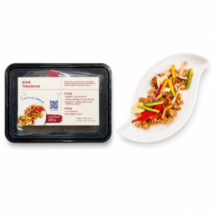 가온 탕수육 TANGSUYUK 250g 야채 양념 포함