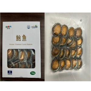 완도산 냉동전복 18미전복 Wando Frozen Raw Abalone 55-60g
